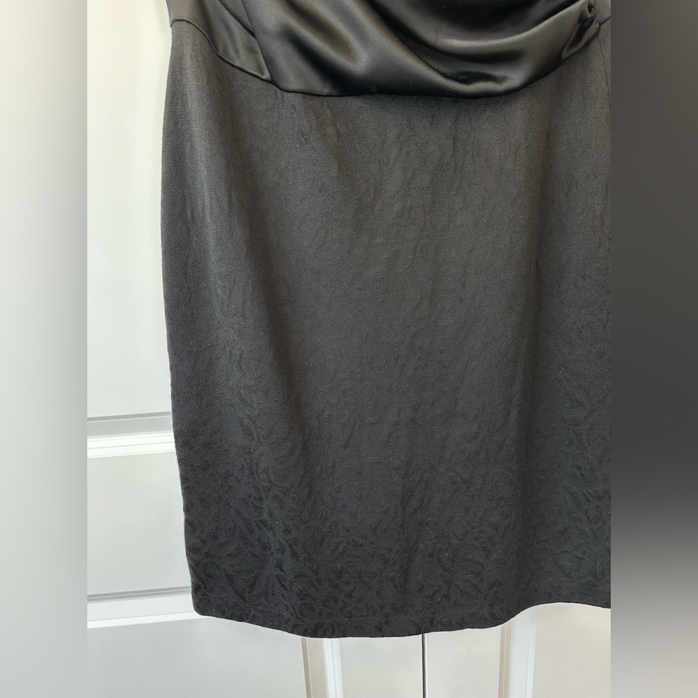St. John Women’s Cocktail Sheath Dress Sleeveless Black (Size 10) - Picture 5 of 9